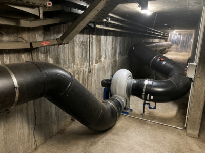 Couverture et ventilation des prédécanteurs - Marseille